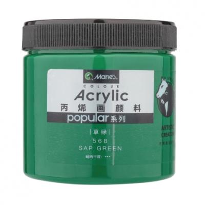  A-Z500 Marie's 500ml acrylic paints high quality acrylic color with bright colour for artist painting