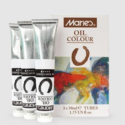 E-1384 Marie's High Quality 50ml Oil Painting Paints Durable Smooth Bright Color For Art