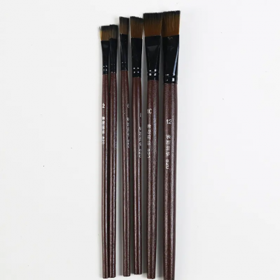 Factory Wholesale Nylon Hair Watercolor Painting Brush Set Art Supplies