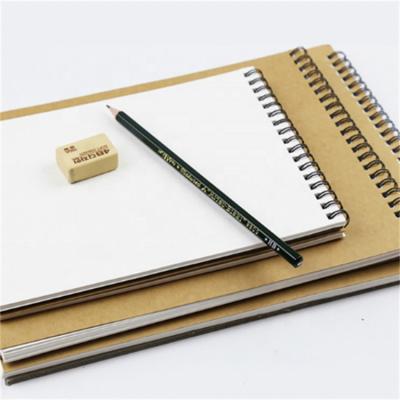 art sketch book Canvas Cover square sketch book for drawing sketch pad