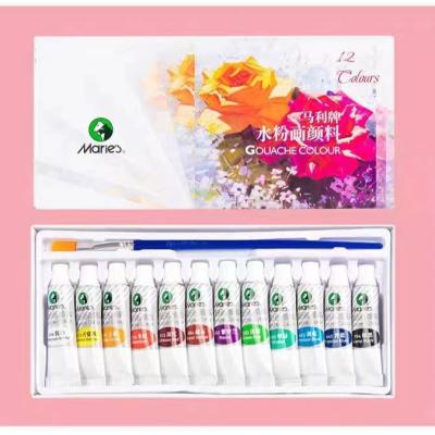 G-7612/G-7618/G-7624 Marie's 5ml Gouache Paint Tube Set for Painting