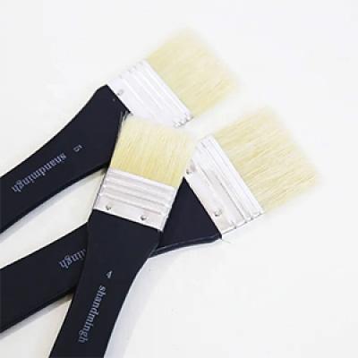 Painting Brush OEM manufacturer pure bristle paint brush set with wooden handleatercolour Paint Brush Set OEM for DIY Painting